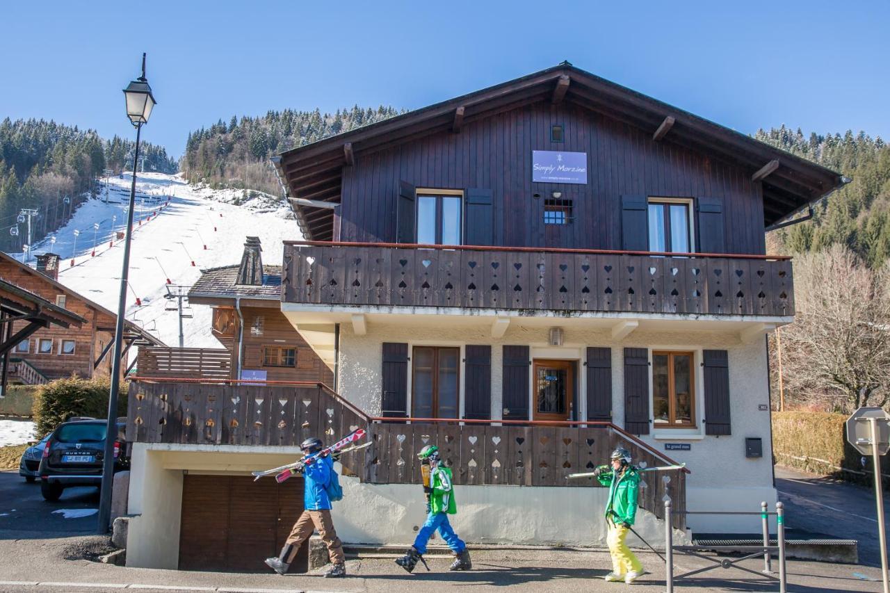 Simply Morzine - Chalet Coeur De Морзин Екстериор снимка